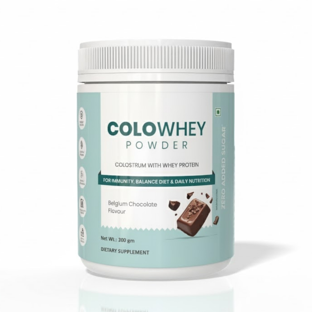 COLOWHEY POWDER – Colostrum & Whey Protein (Chocolate Flavour)