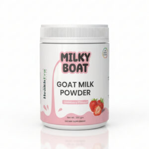 MILKY BOAT POWDER – Goat Milk Powder (Strawberry Flavour)