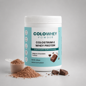 COLOWHEY POWDER – Colostrum & Whey Protein (Chocolate Flavour)