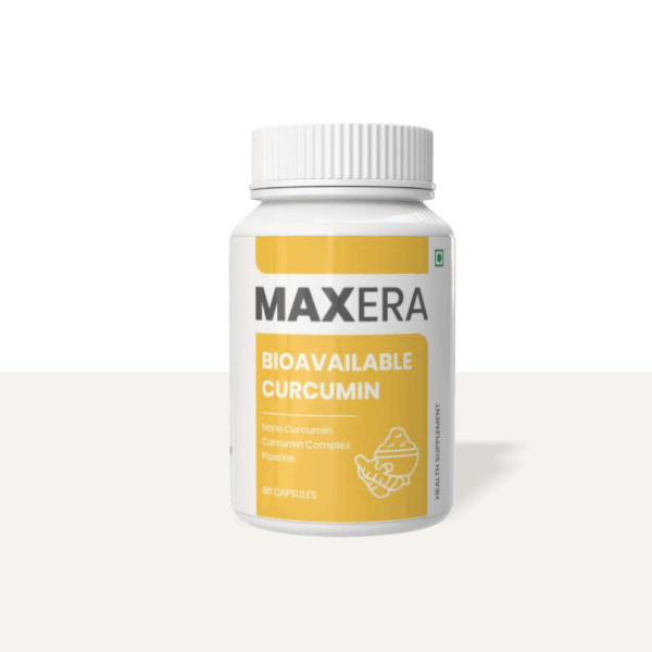 MAX ERA Curcumin - 60 Capsules Bottle Pack