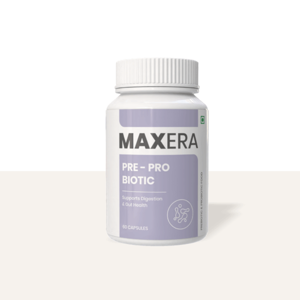 MAX ERA Pre-Pro Biotic 60 Capsules Bottle Pack