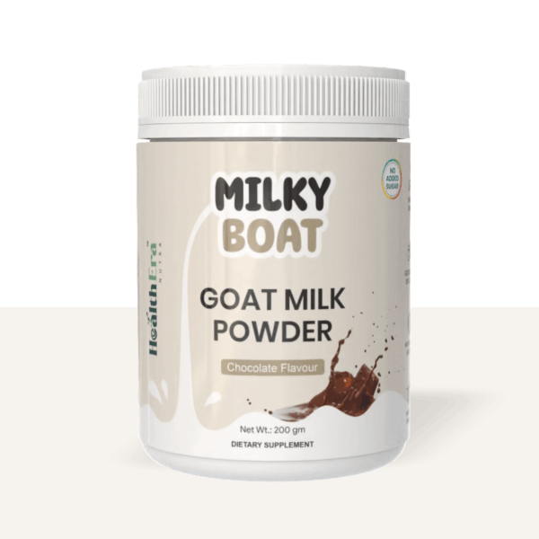 MBP Goat Milk Chocolate Flavour 200gm Bottle Pack
